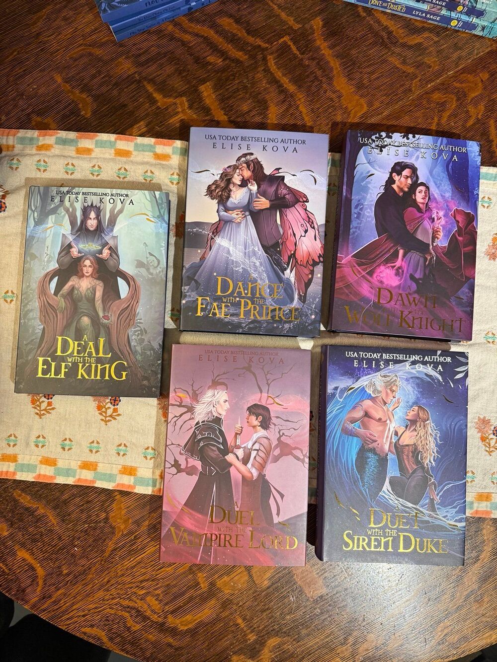 Married to Magic Bookish Box Books 1-5 All hand signed by Elisa Kova